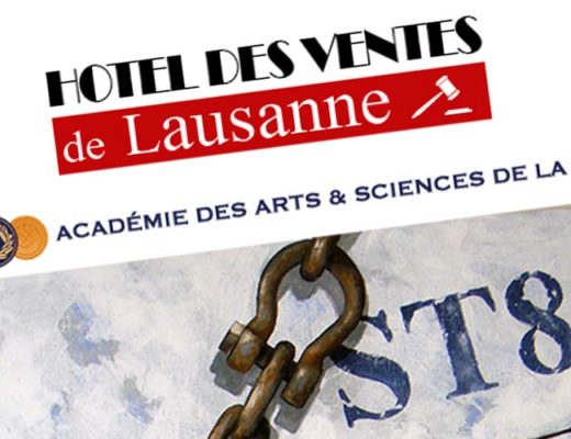 Vente Drouot par l'Hôtel des Ventes de Lausanne © Académie des Arts et Sciences de la Mer