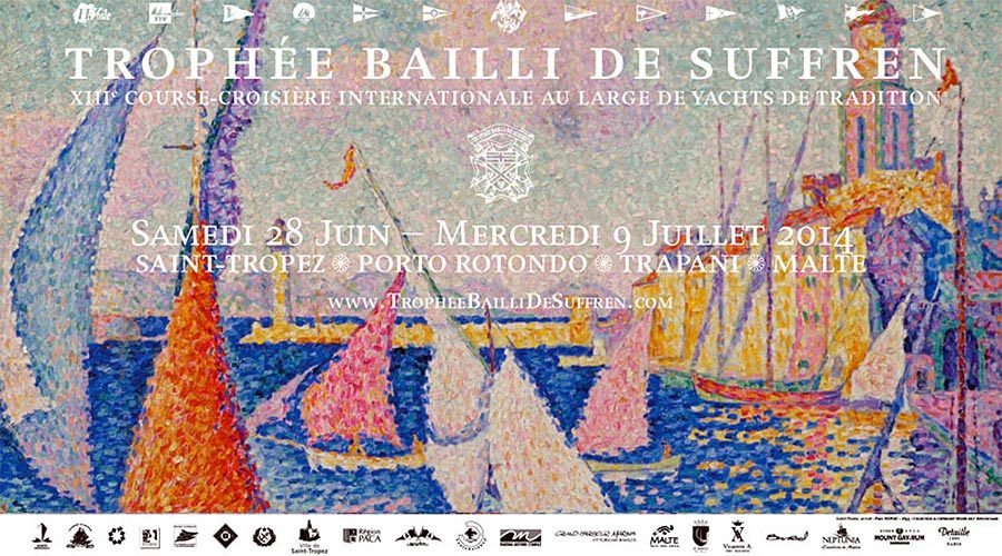 Affiche Trophée Bailli de Suffren 2014