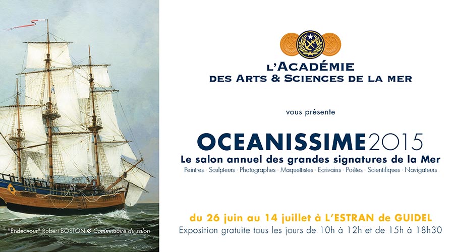 Océanissime 2015 Guidel - Robert Boston © Académie des Arts & Sciences de la Mer