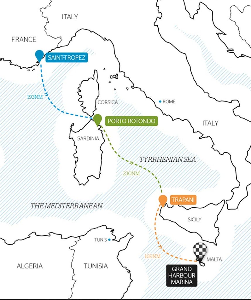 Parcours Bailli de Suffren